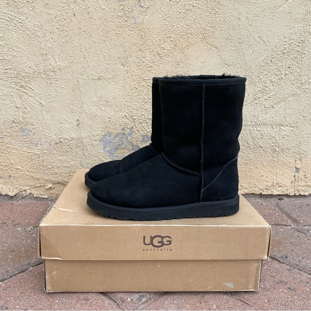 Black UGG boots